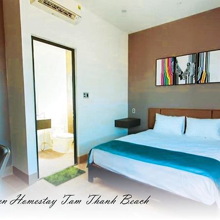 Canh Tien Homestay Tam Thanh Beach ตามกี่ ภายนอก รูปภาพ