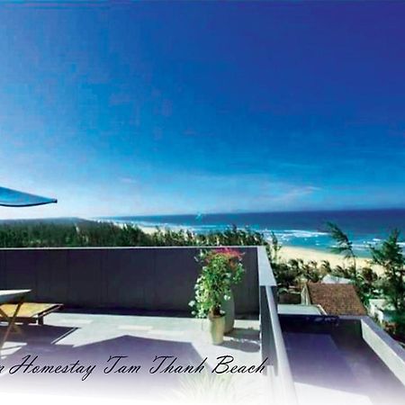 Canh Tien Homestay Tam Thanh Beach ตามกี่ ภายนอก รูปภาพ