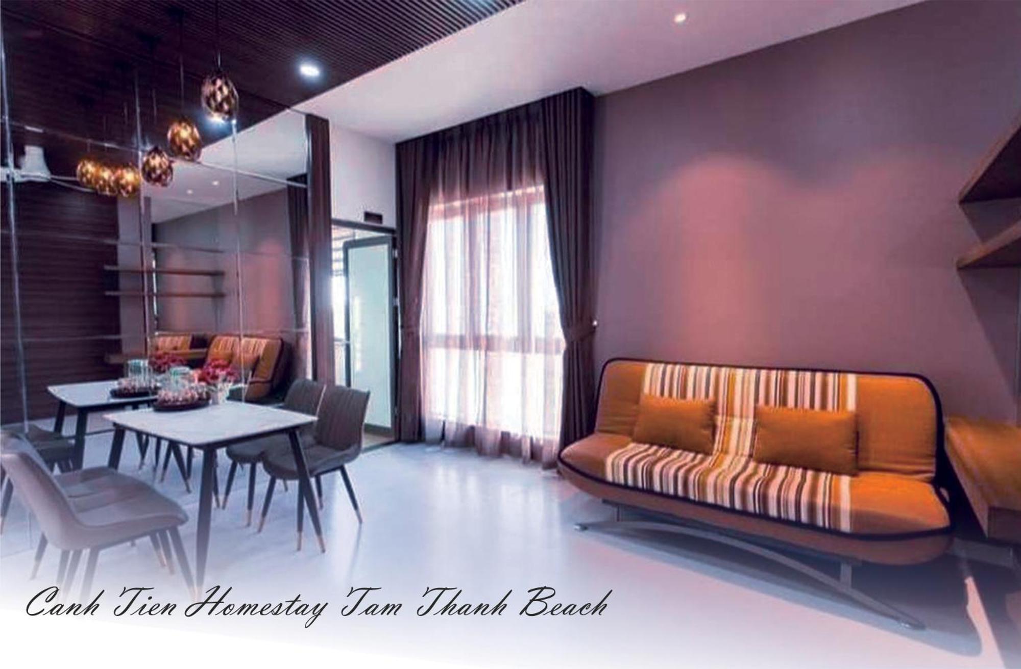 Canh Tien Homestay Tam Thanh Beach ตามกี่ ภายนอก รูปภาพ