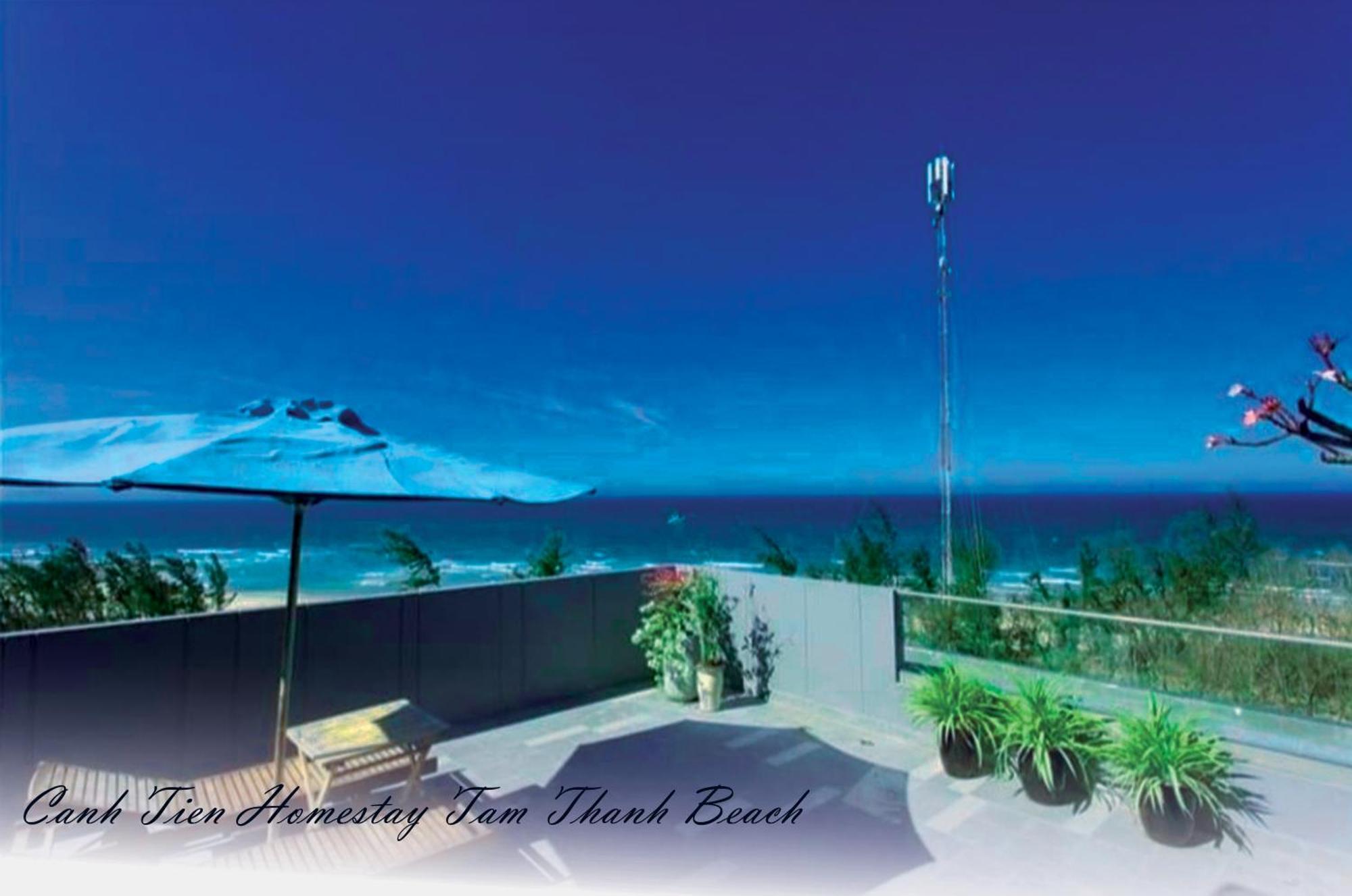 Canh Tien Homestay Tam Thanh Beach ตามกี่ ภายนอก รูปภาพ