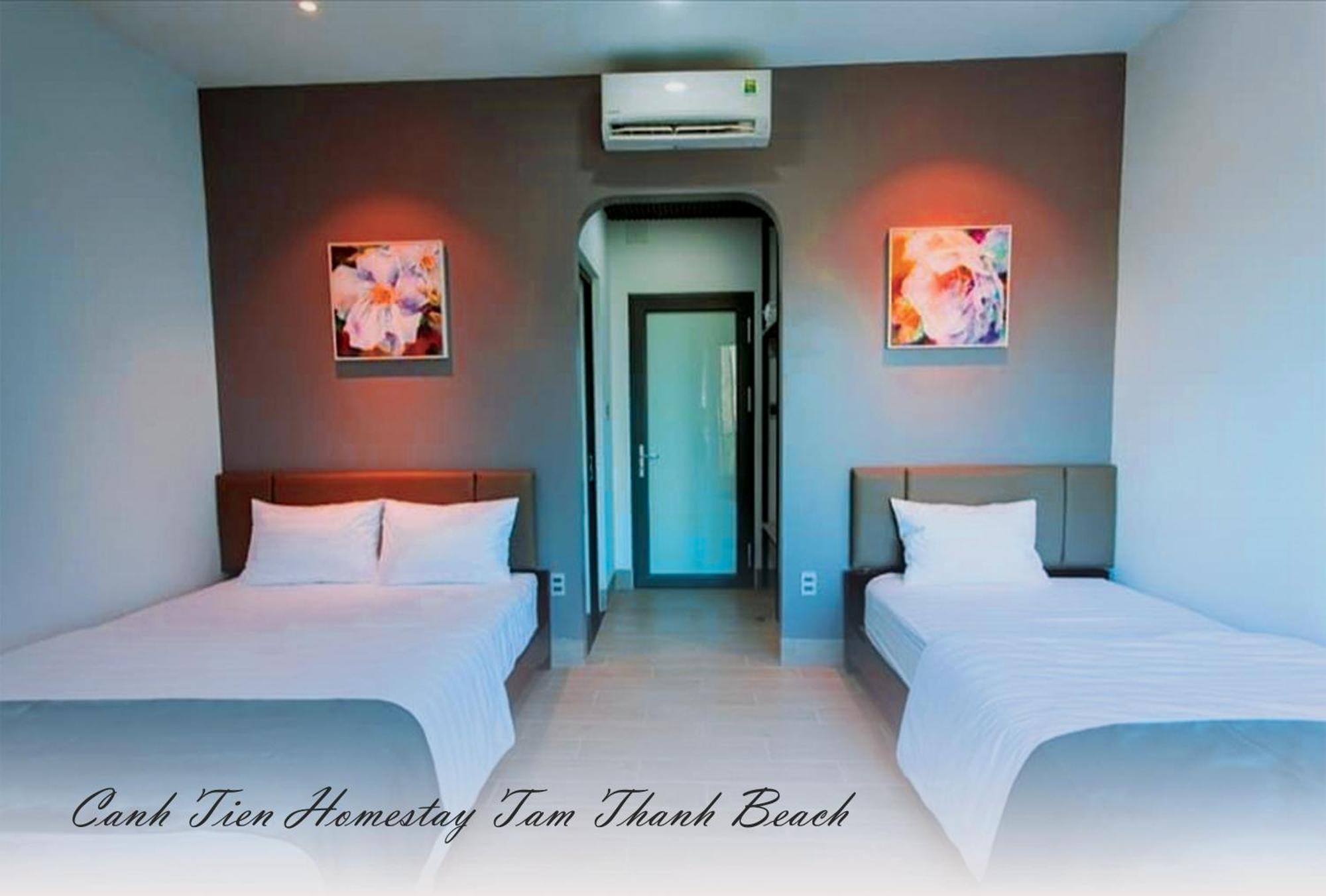 Canh Tien Homestay Tam Thanh Beach ตามกี่ ภายนอก รูปภาพ