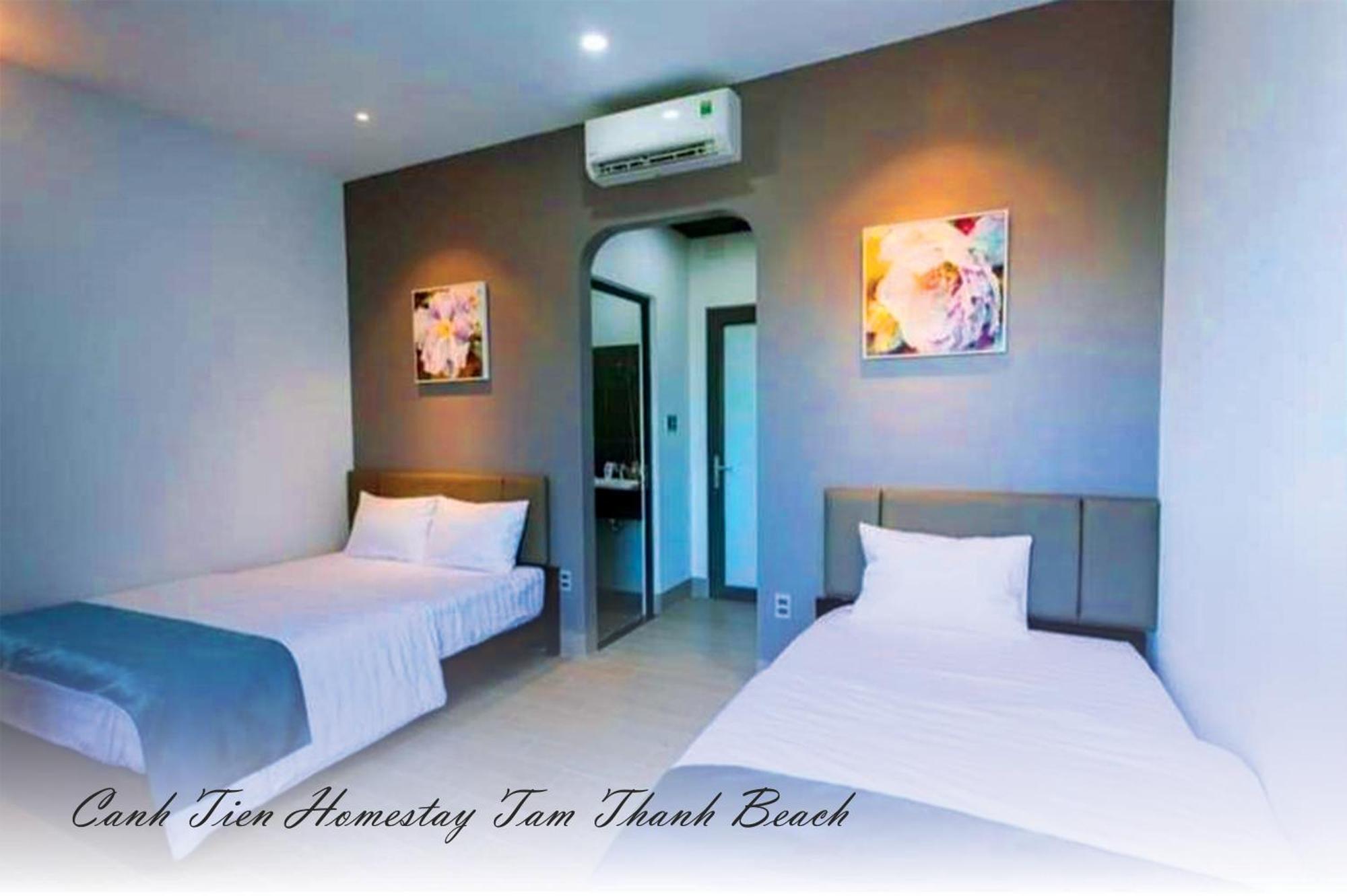 Canh Tien Homestay Tam Thanh Beach ตามกี่ ภายนอก รูปภาพ