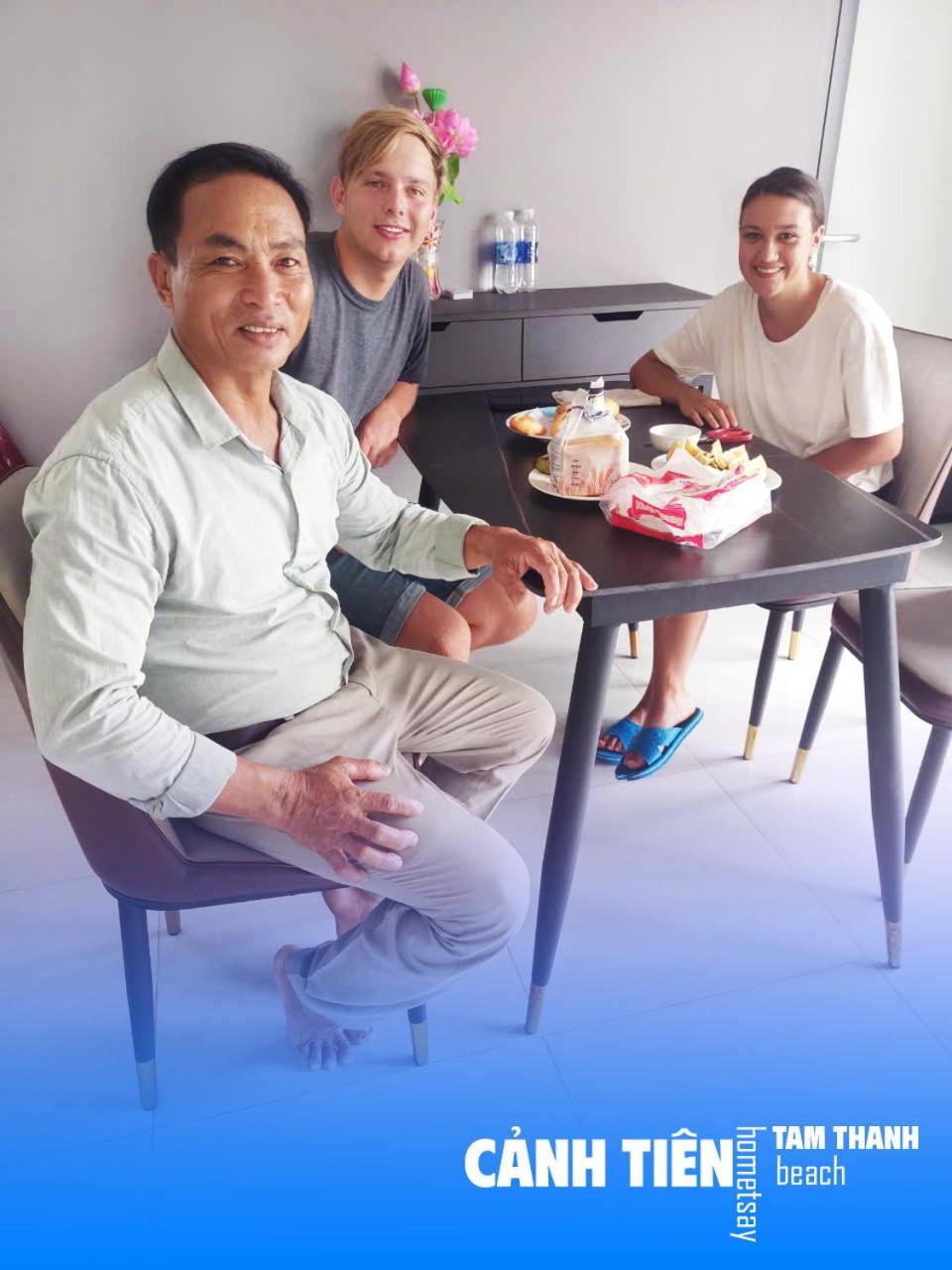 Canh Tien Homestay Tam Thanh Beach ตามกี่ ภายนอก รูปภาพ