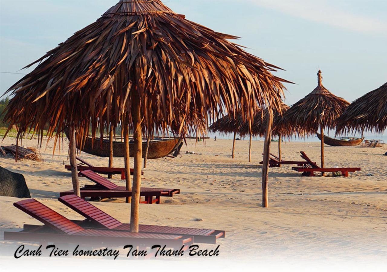 Canh Tien Homestay Tam Thanh Beach ตามกี่ ภายนอก รูปภาพ