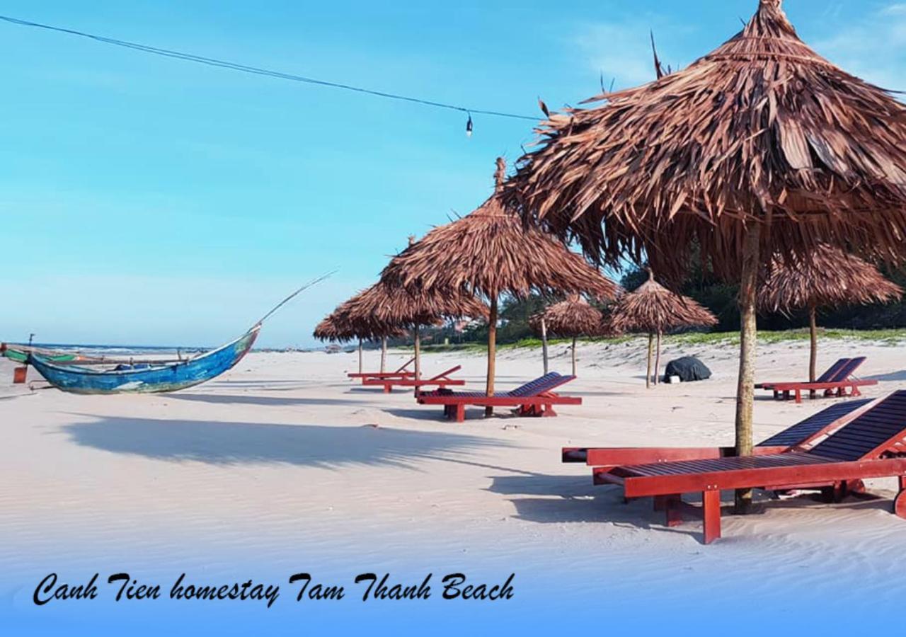 Canh Tien Homestay Tam Thanh Beach ตามกี่ ภายนอก รูปภาพ